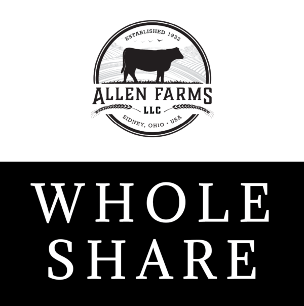 2025 Grass Fed Whole Beef Share Deposit