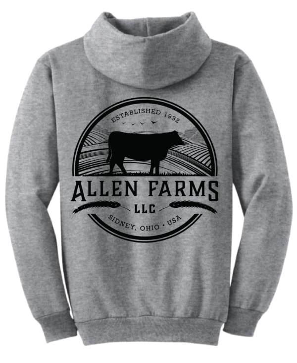 Allen Farms Hoodie Athletic Heather